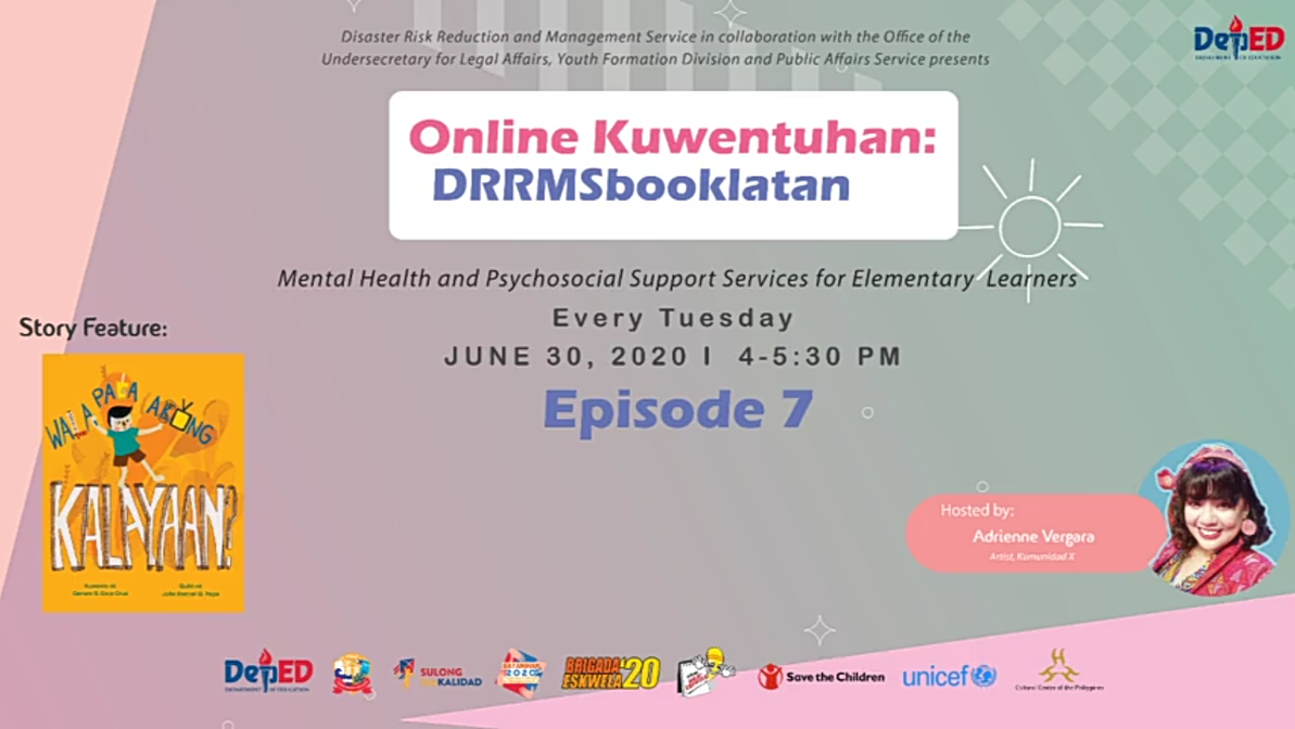 Online Kwentuhan: DRRMS Booklatan (Episode 7)